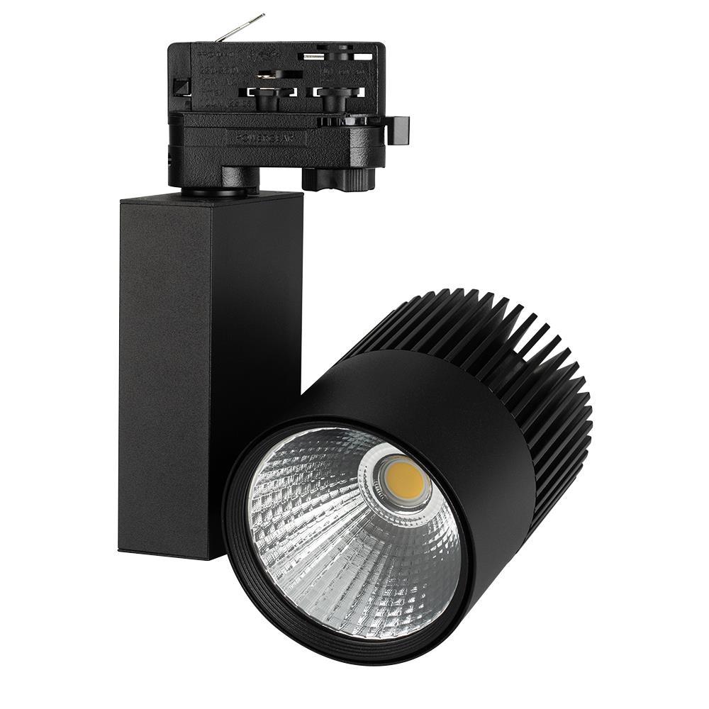 Светильник Arlight LGD-ARES-4TR-R100-40W Warm3000 (BK, 24 deg, 230V, DALI)