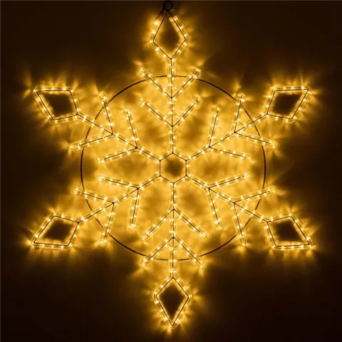 Фигура Ardecoled ARD-SNOWFLAKE-M9-900x900-360LED Warm (230V, 22W)