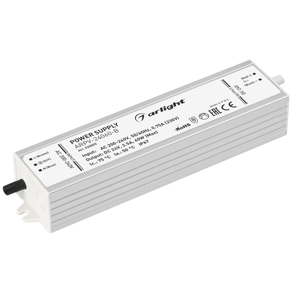 Блок питания Arlight ARPV-24060-B (24V, 2.5A, 60W)