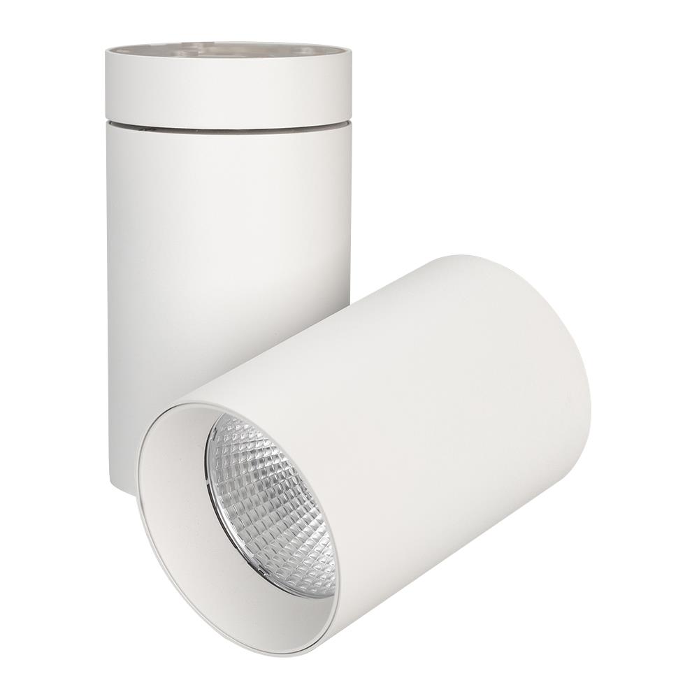 Светильник Arlight SP-POLO-SURFACE-TURN-R85-15W Day4000 (WH-WH, 40 deg)