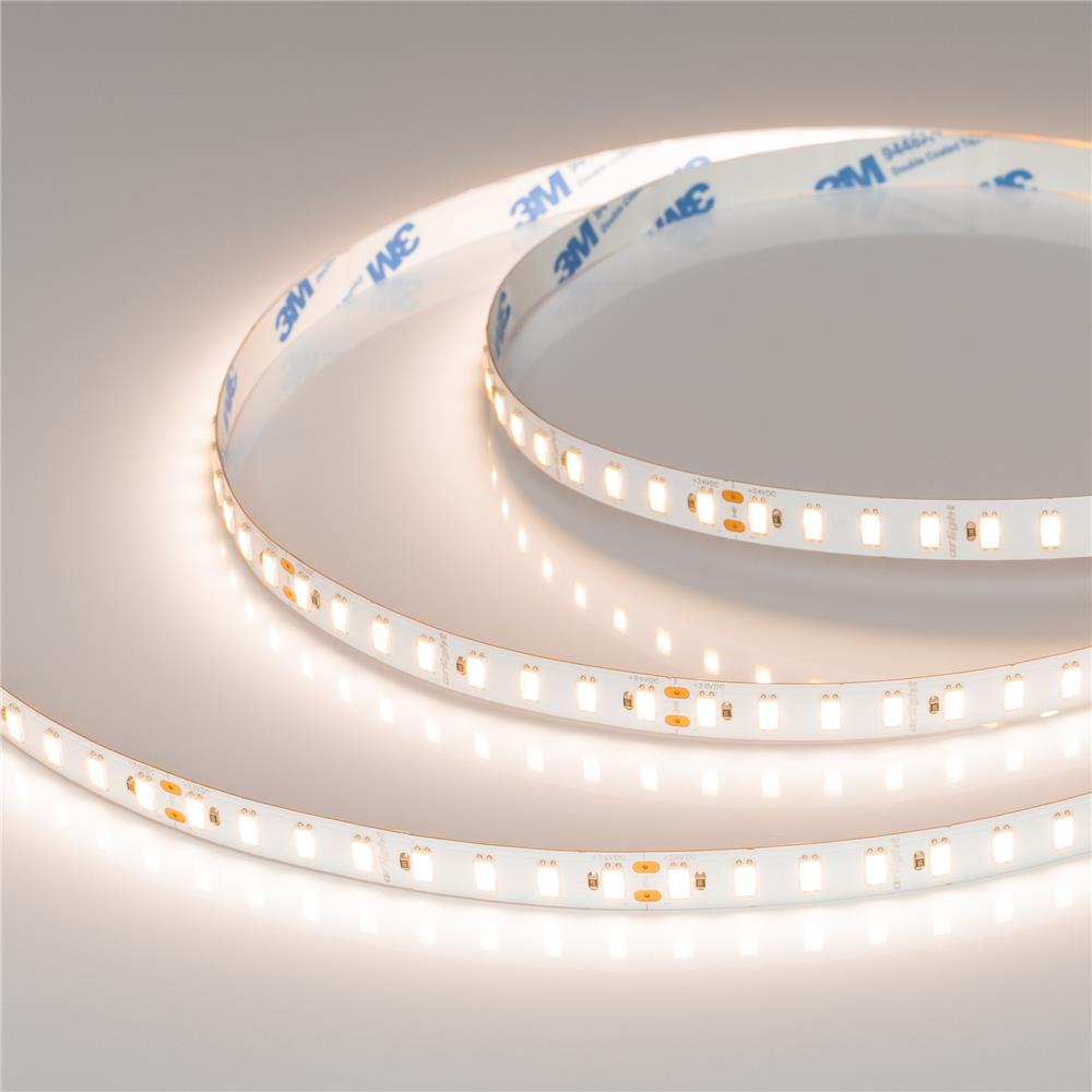 Светодиодная лента Arlight ULTRA-C112-10mm 24V Warm2700 (19.2 W/m, IP20, 5630, 5m)