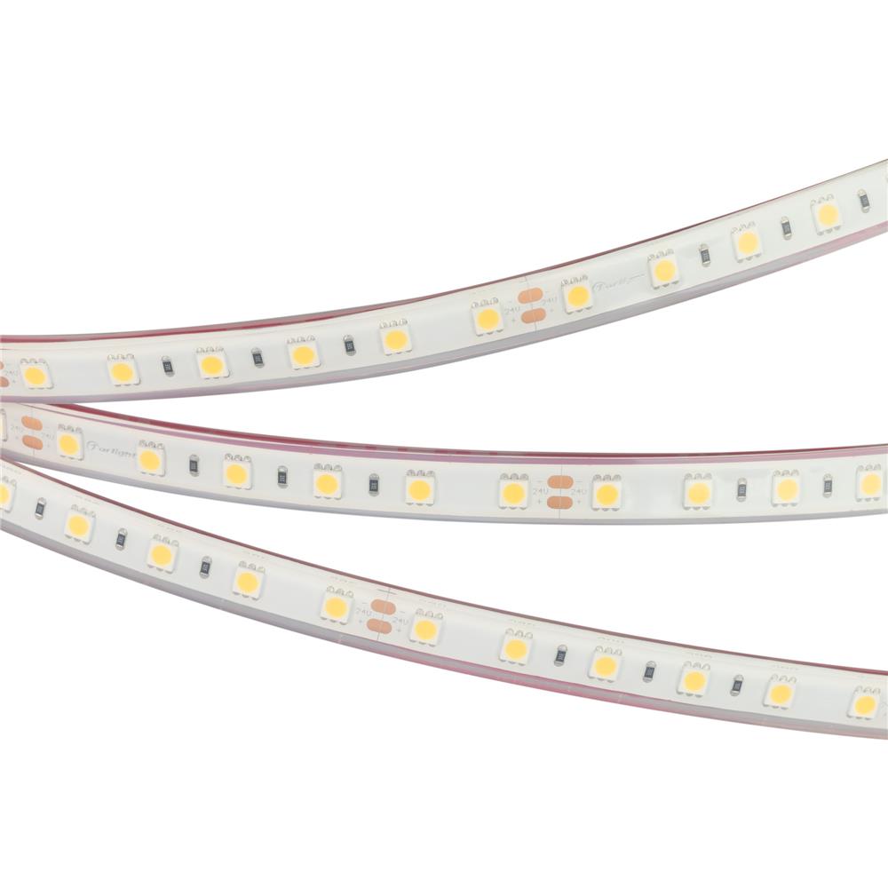 Светодиодная лента герметичная Arlight RTW-PFS-B60-13mm 24V Cool 10K (14.4 W/m, IP68, 5060, 5m)
