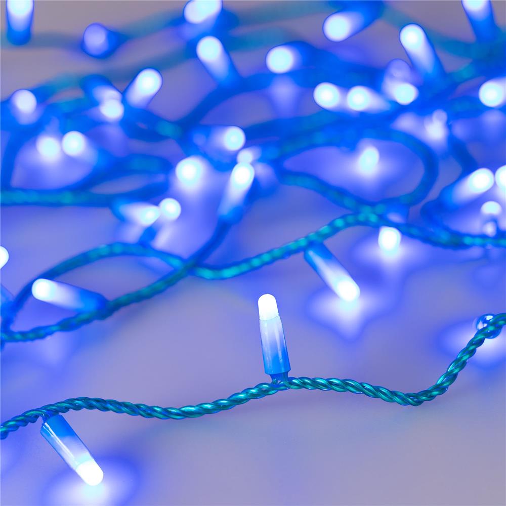 Светодиодная гирлянда Ardecoled ARD-STRING-CLASSIC-10000-BLUE-100LED-MILK-STD Blue (230V, 7W)