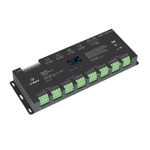 Декодер Arlight SMART-DMX-SUF (12-24V, 24x5A, XLR3, RJ45)