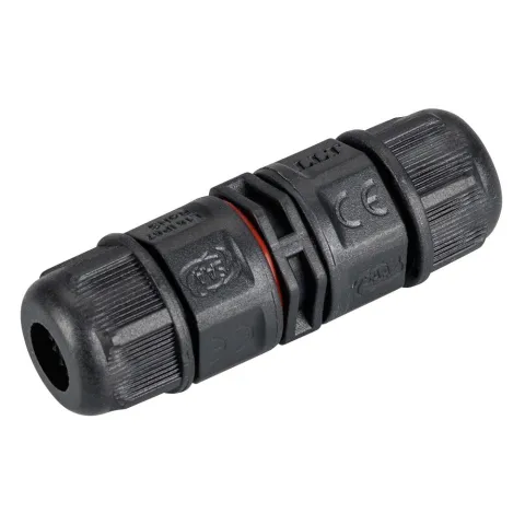 Коннектор прямой Arlight NEO-CON-I-2pin-BK (3-7mm, IP67)