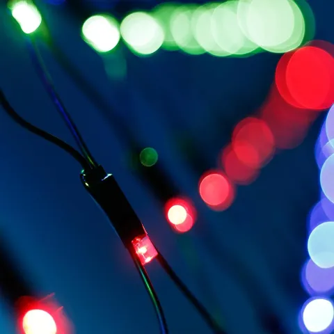 Светодиодная гирлянда Ardecoled ARD-NETLIGHT-CLASSIC-2500x2500-BLACK-432LED RGB (230V, 26W)