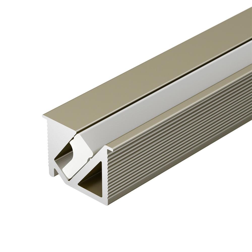 Профиль Arlight SL-BEVEL-H10-F14-2000 ANOD OLIVE GREY
