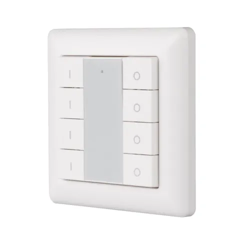 Панель Arlight Knob SR-KN9550K8-UP White (KNX, DIM)