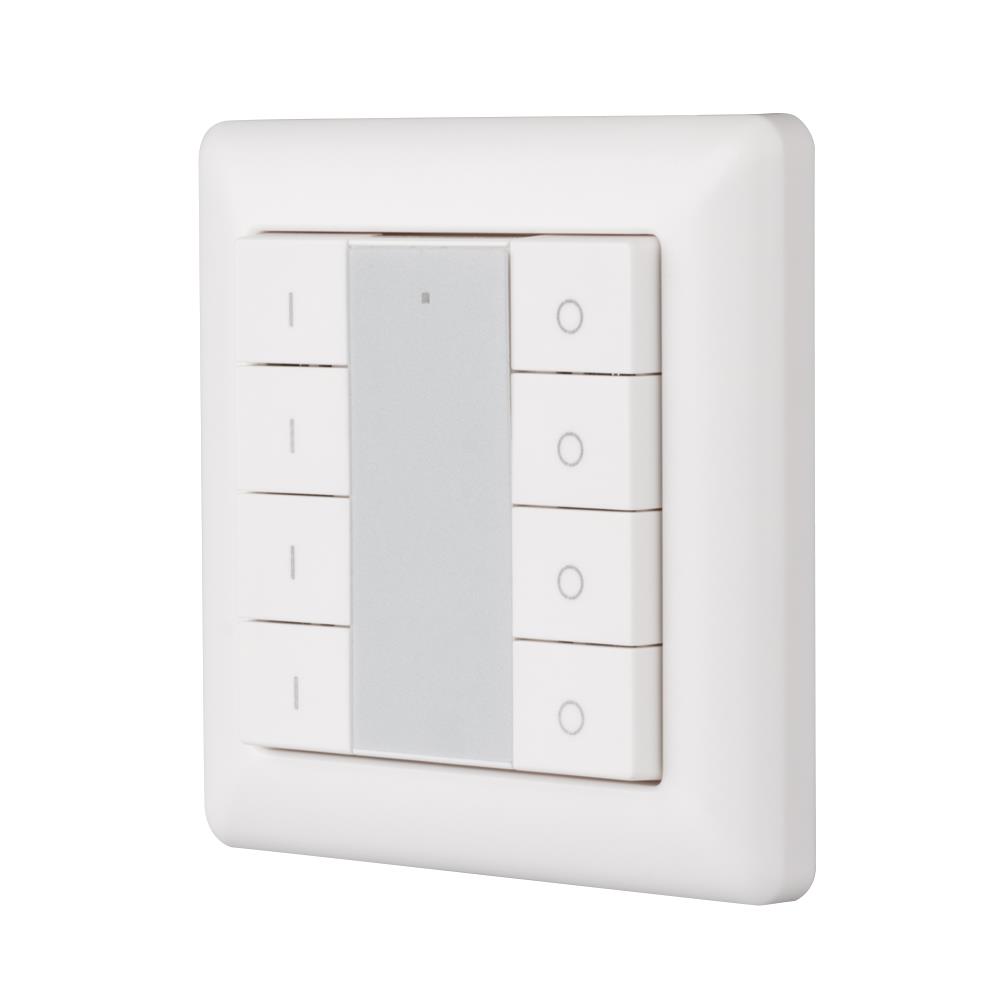 Панель Arlight Knob SR-KN9550K8-UP White (KNX, DIM)