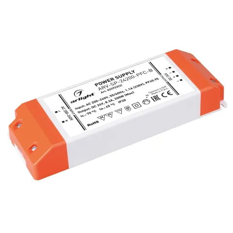 Блок питания Arlight ARV-SP-24200-PFC-B (24V, 8.3A, 200W)