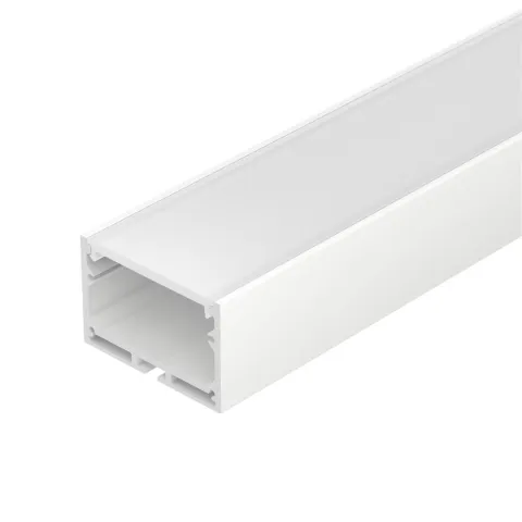 Профиль с экраном Arlight SL-LINE-4932-2500 WHITE+OPAL