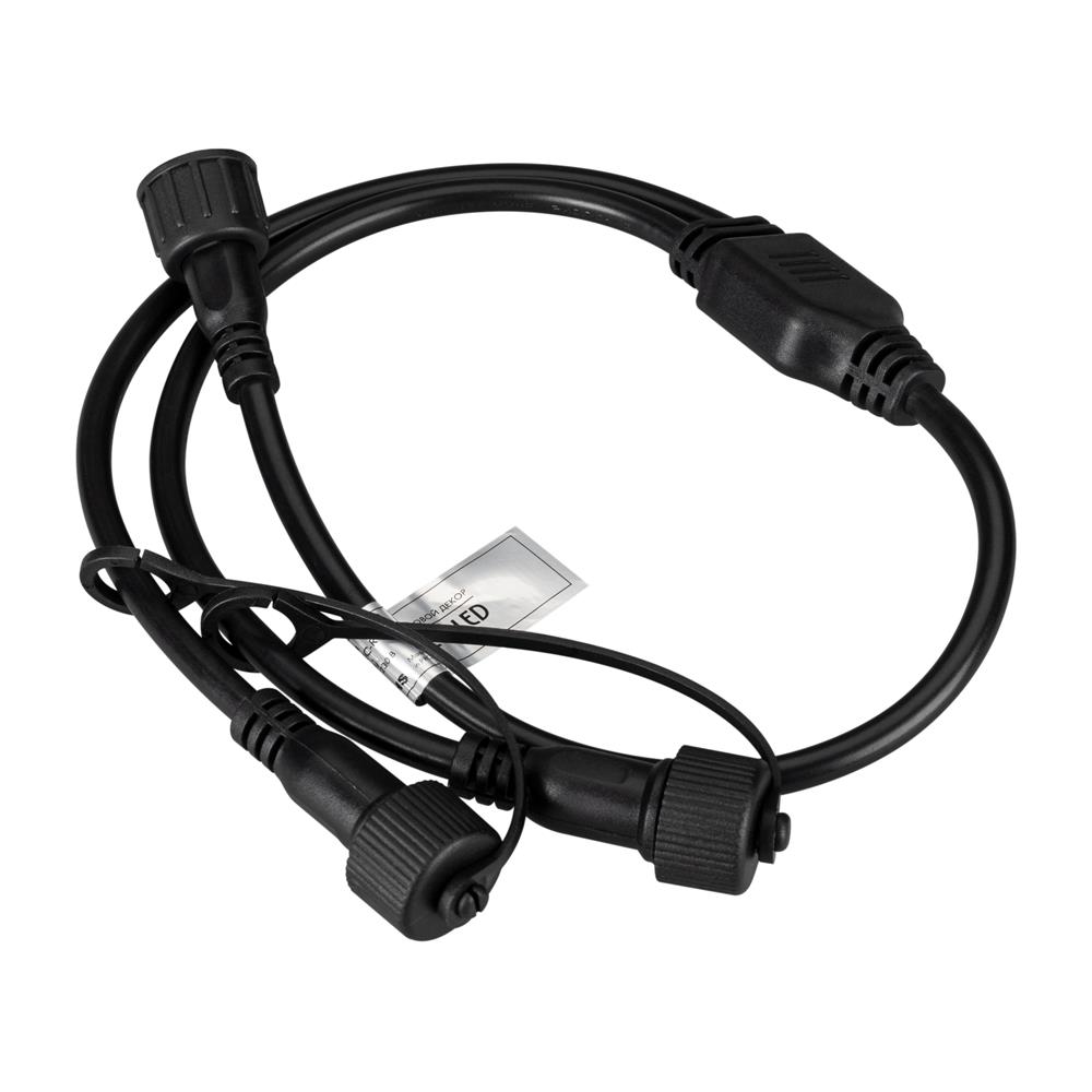 Коннектор питания Ardecoled ARD-CLASSIC-SYNC-RGB Black (230V, 2 ports)
