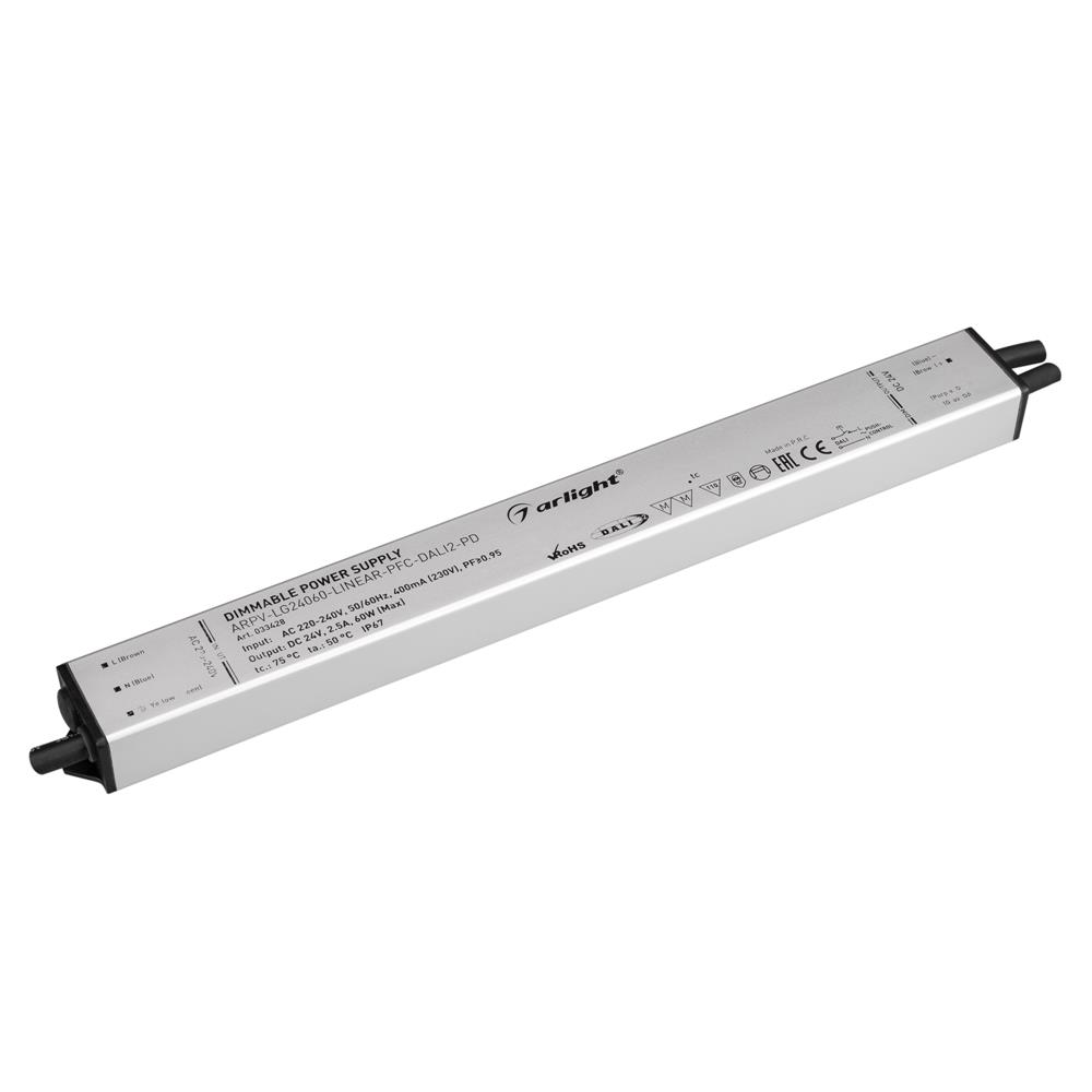 Блок питания Arlight ARPV-LG24060-LINEAR-PFC-DALI2-PD (24V, 2.5A, 60W)