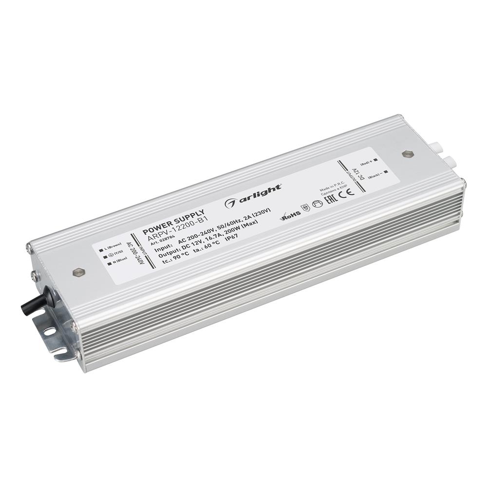 Блок питания Arlight ARPV-12200-B1 (12V, 16,7A, 200W)