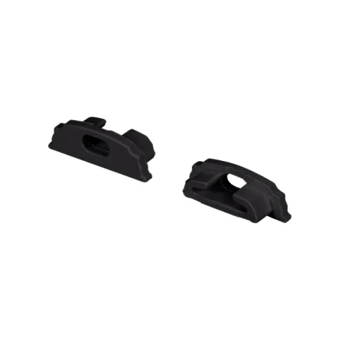 Заглушка Arlight ARH-BENT-W18 BLACK с отверстием