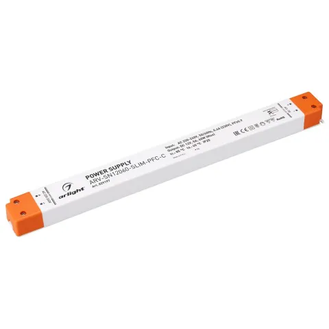 Блок питания Arlight ARV-SN12060-SLIM-PFC-C (12V, 5A, 60W)