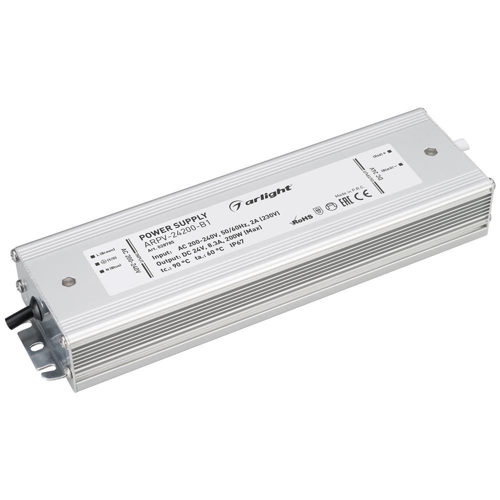 Блок питания Arlight ARPV-24200-B1 (24V, 8,3A, 200W)