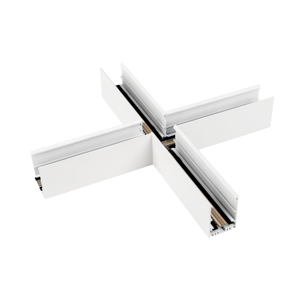 Коннектор крестовой Arlight MAG-CON-4563-X90 (WH)