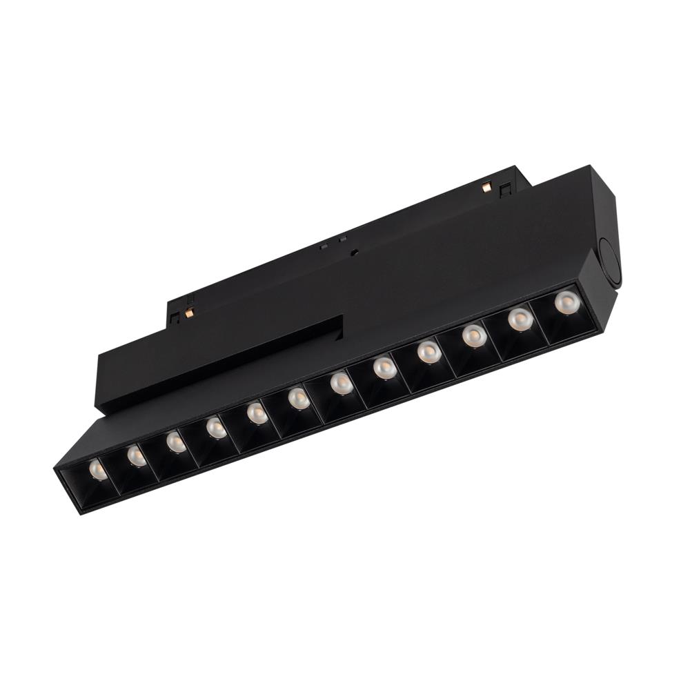 Светильник Arlight MAG-ORIENT-LASER-FOLD-S230-12W Warm3000 (BK, 30 deg, 48V, DALI)