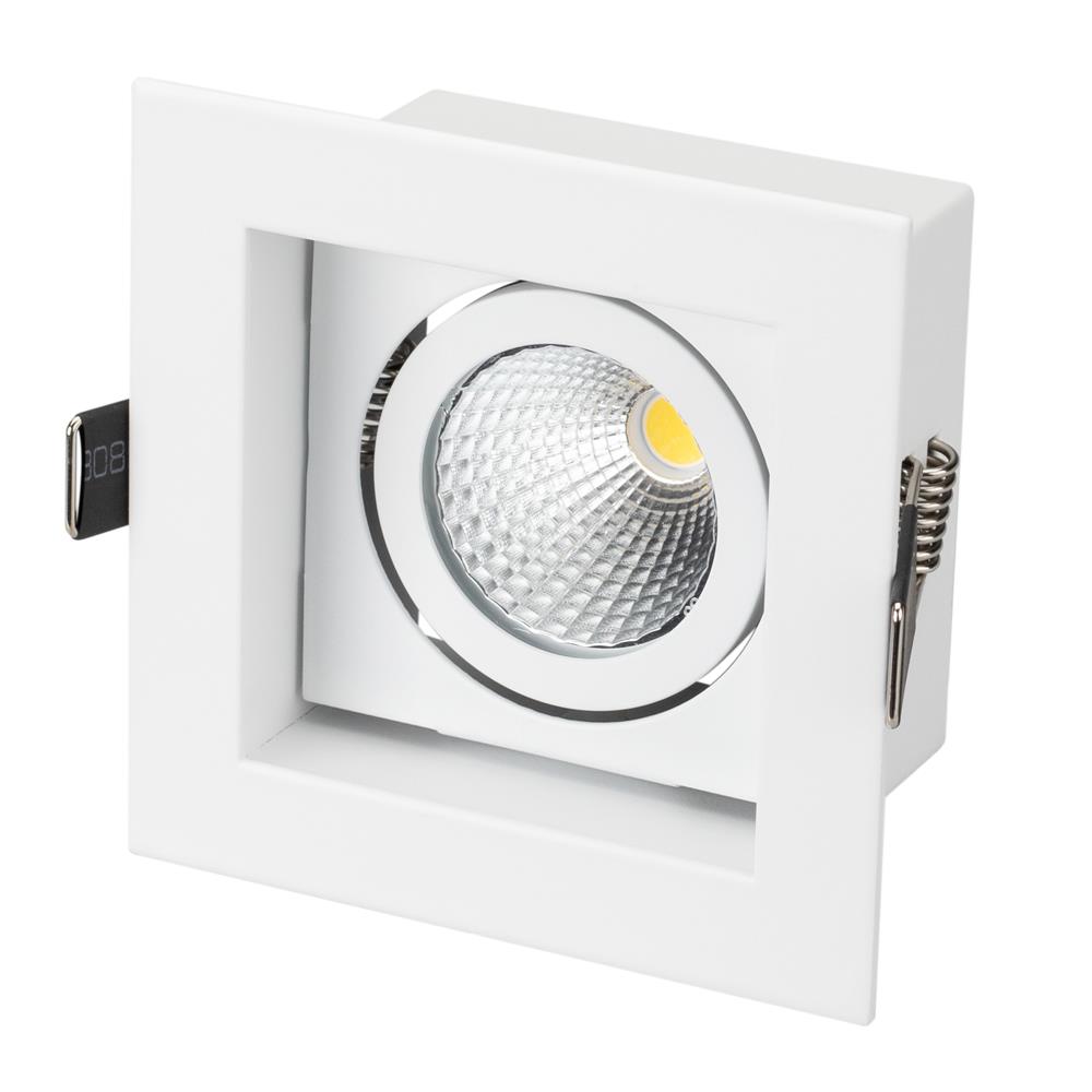 Светильник Arlight CL-KARDAN-S102x102-9W Day (WH, 38 deg)