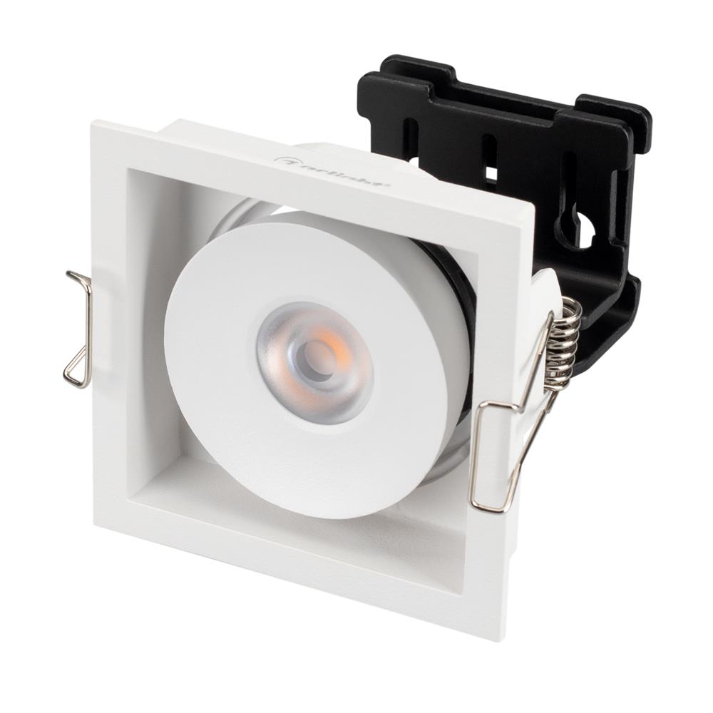 Светильник Arlight CL-SIMPLE-S80x80-9W Warm3000 (WH, 45 deg)
