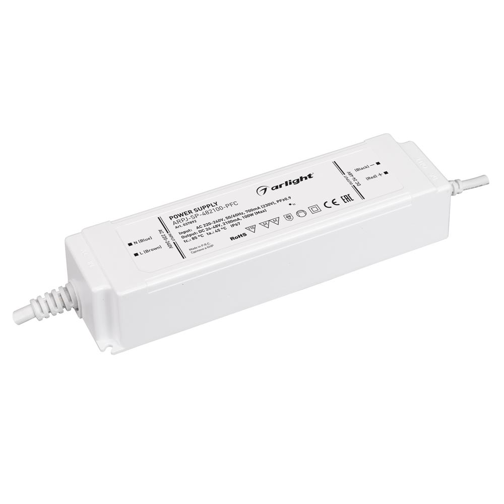 Блок питания Arlight ARPJ-SP-482100-PFC (100W, 24-48V, 2.1A)