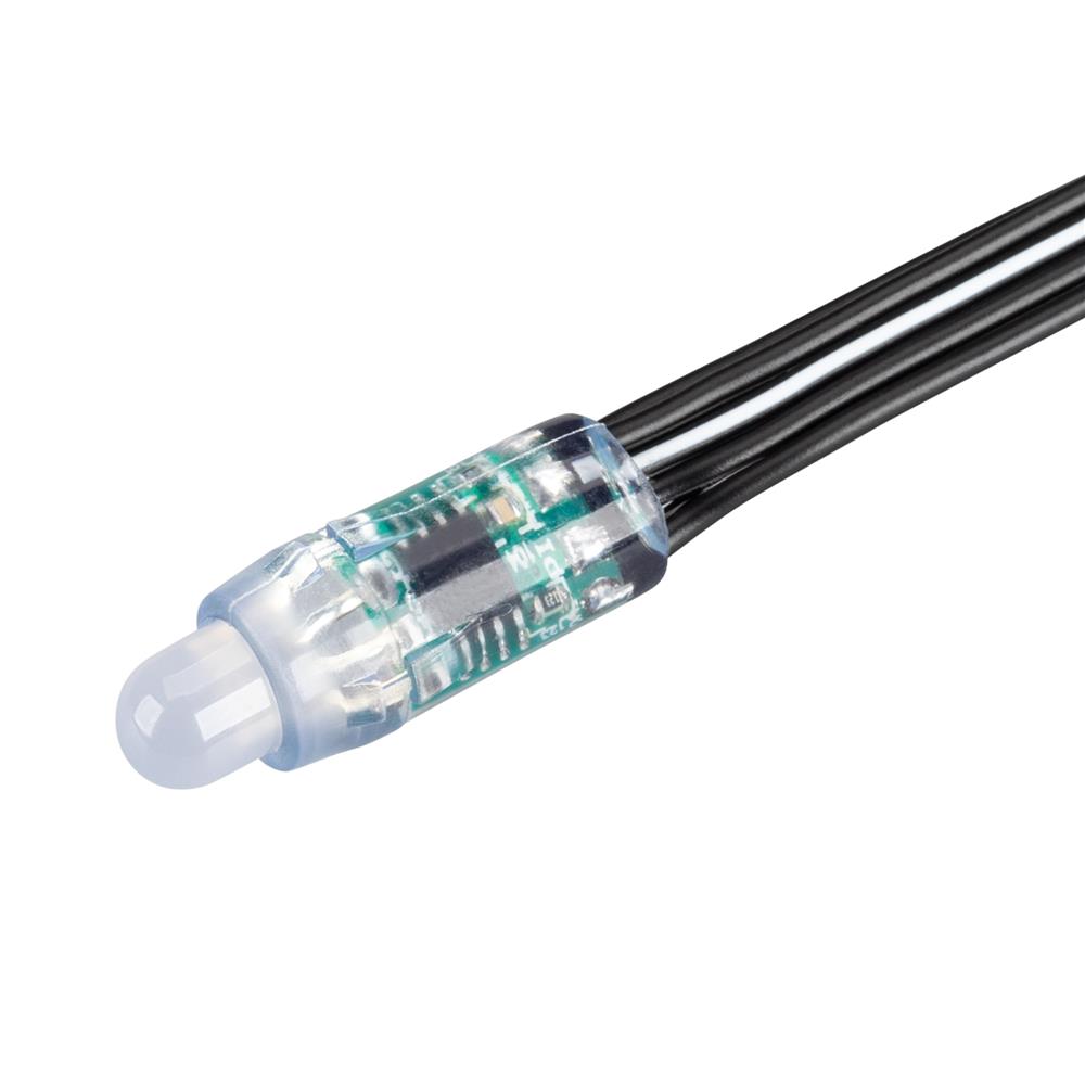 Герметичный управляемый модуль Arlight DMX-UVR-D12 5V RGB (0.3W, IP67, 90deg)