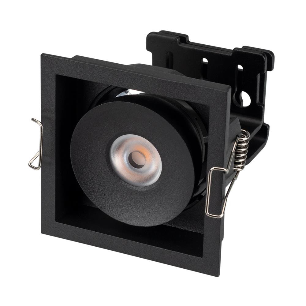 Светильник Arlight CL-SIMPLE-S80x80-9W Warm3000 (BK, 45 deg)