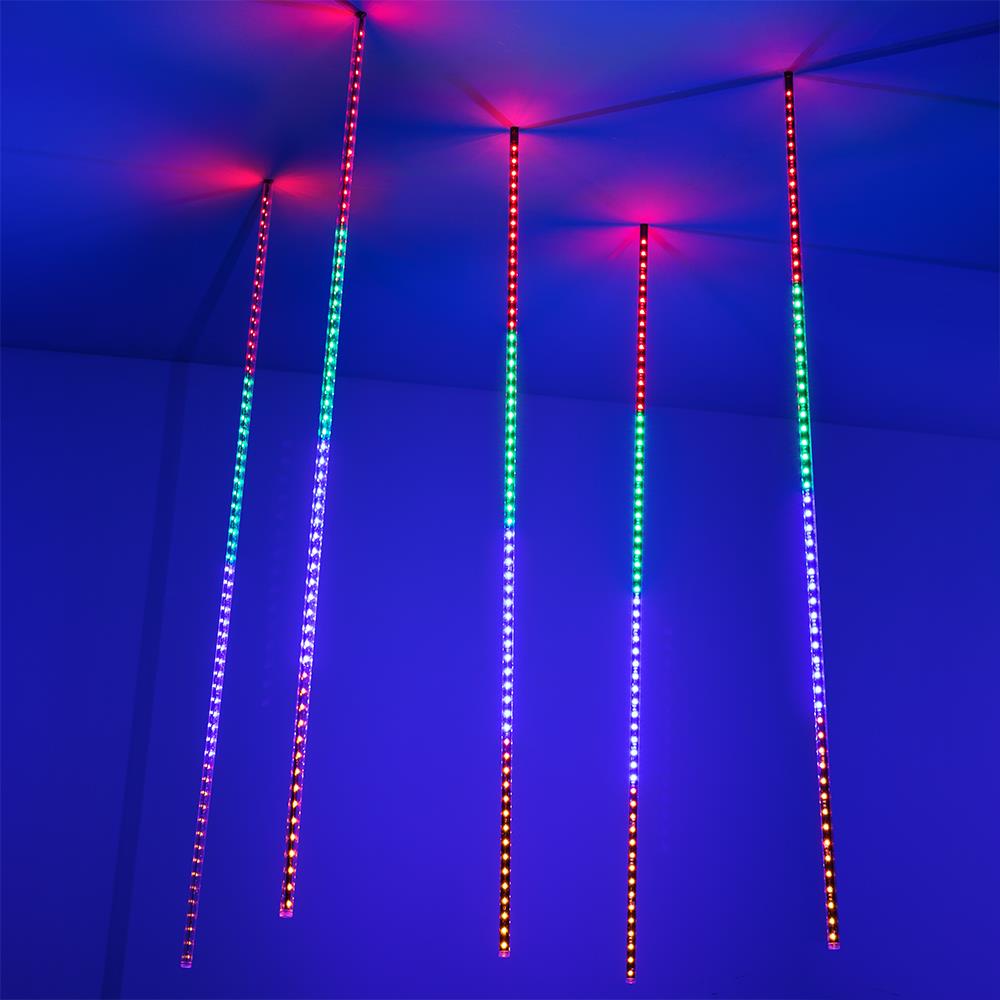 Светодиодная гирлянда Ardecoled ARD-ICEFALL-CLASSIC-D12-1000-5PCS-CLEAR-120LED-LIVE RGB (230V, 11W)