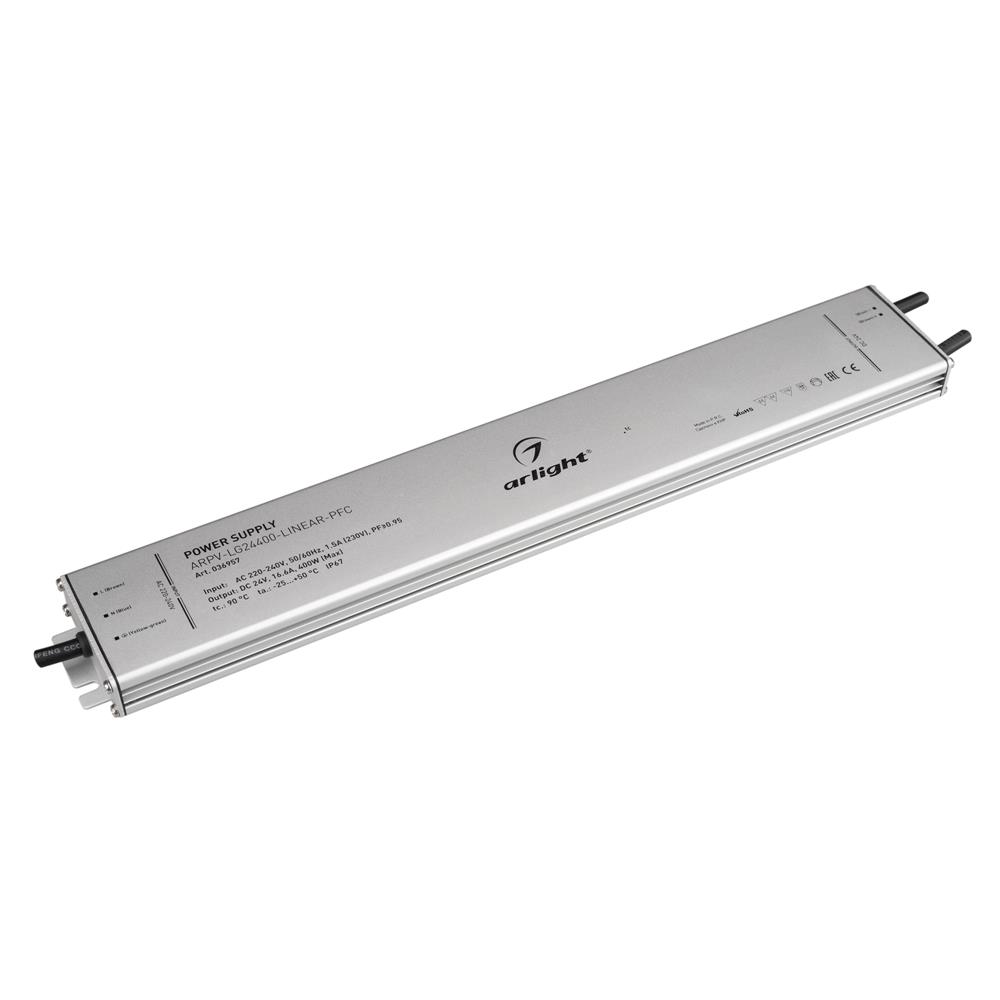 Блок питания Arlight ARPV-LG24400-LINEAR-PFC (24V, 16.6A, 400W)