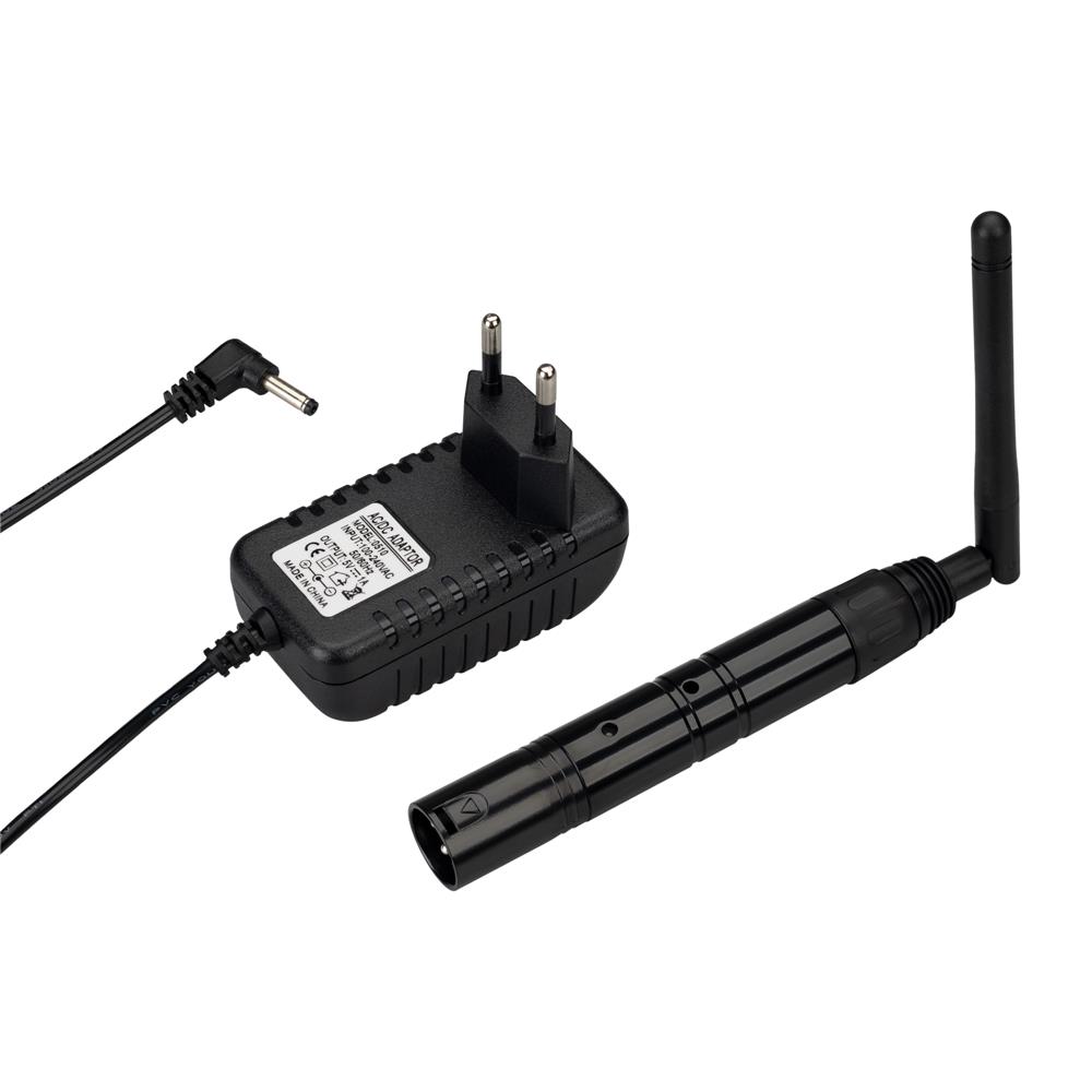 Усилитель Arlight SMART-DMX-Transmitter Black (5V, XLR3 Female, 2.4G)