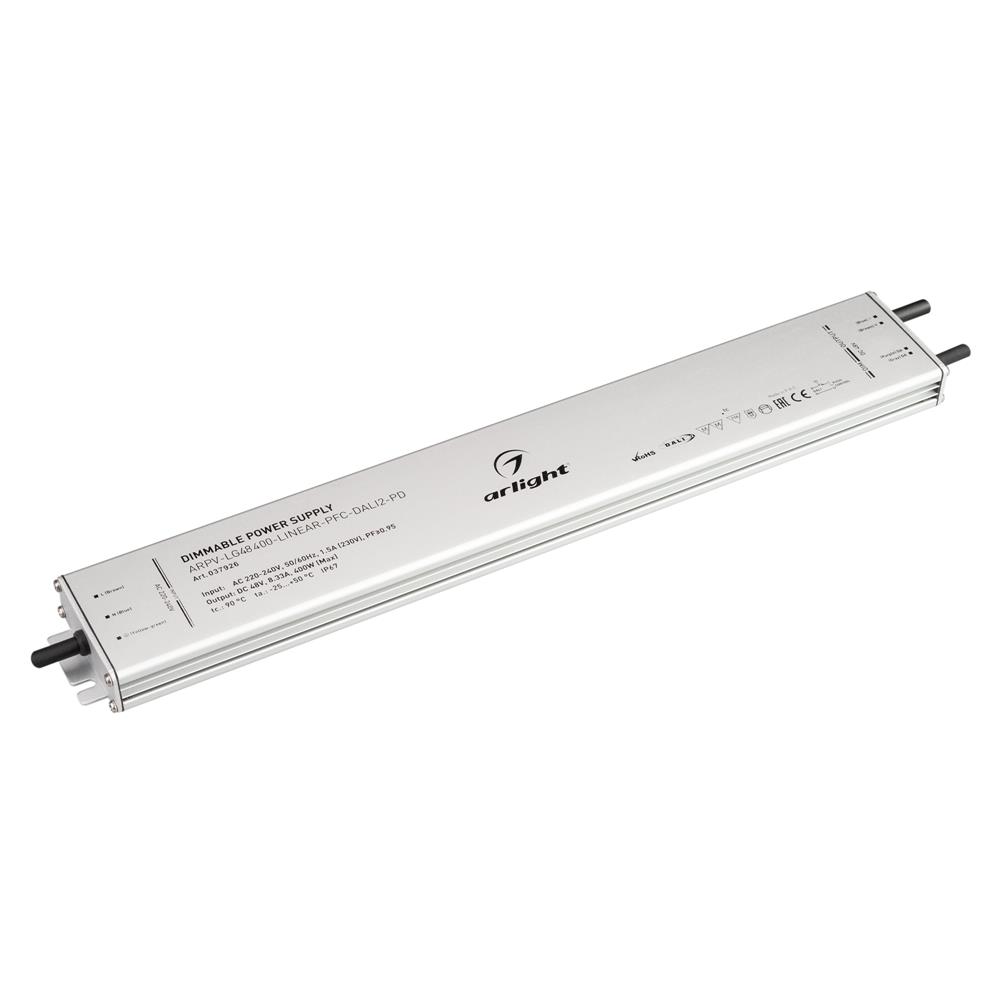 Блок питания Arlight ARPV-LG48400-LINEAR-PFC-DALI2-PD (48V, 8.3A, 400W)