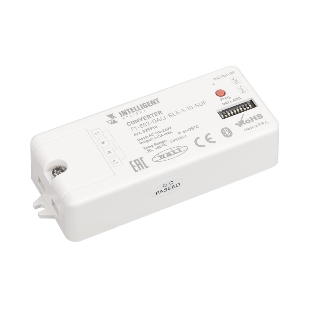 Конвертер Arlight TY-802-DALI-BLE-1-10-SUF (230V, 10A, DALI, 0-10V)