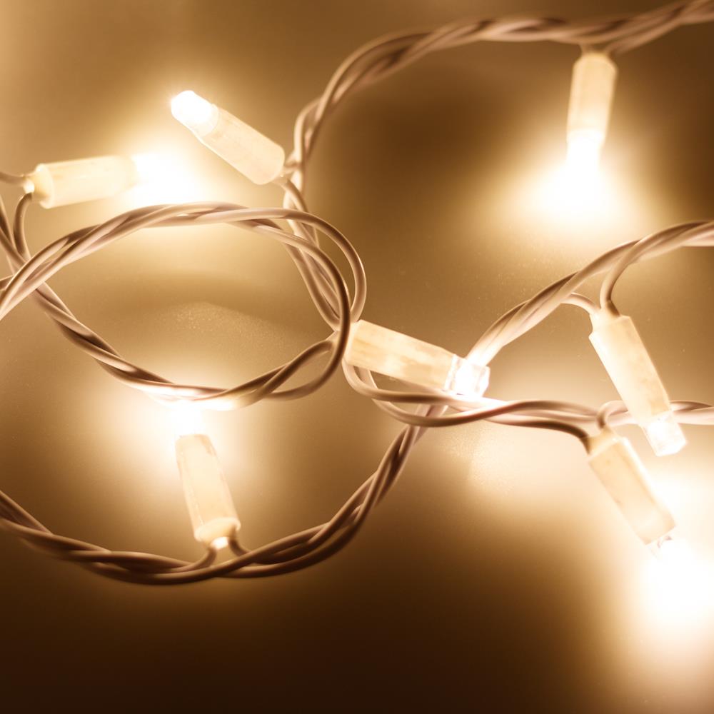 Светодиодная гирлянда Ardecoled ARD-STRING-PRO-10000-WHITE-100LED-STD WARM (230V, 7W)