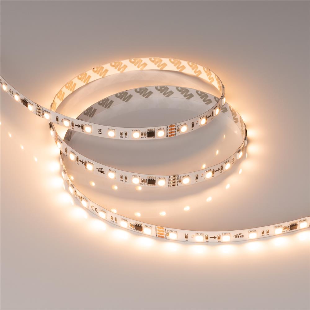 Светодиодная лента Arlight SPI-B60-10mm 24V Warm2700-PX6-RAM (15 W/m, IP20, 5060, 5m)