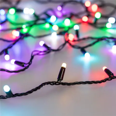 Светодиодная гирлянда Ardecoled ARD-STRING-CLASSIC-20000-BLACK-200LED-MILK-SYNC RGB (230V, 13W)