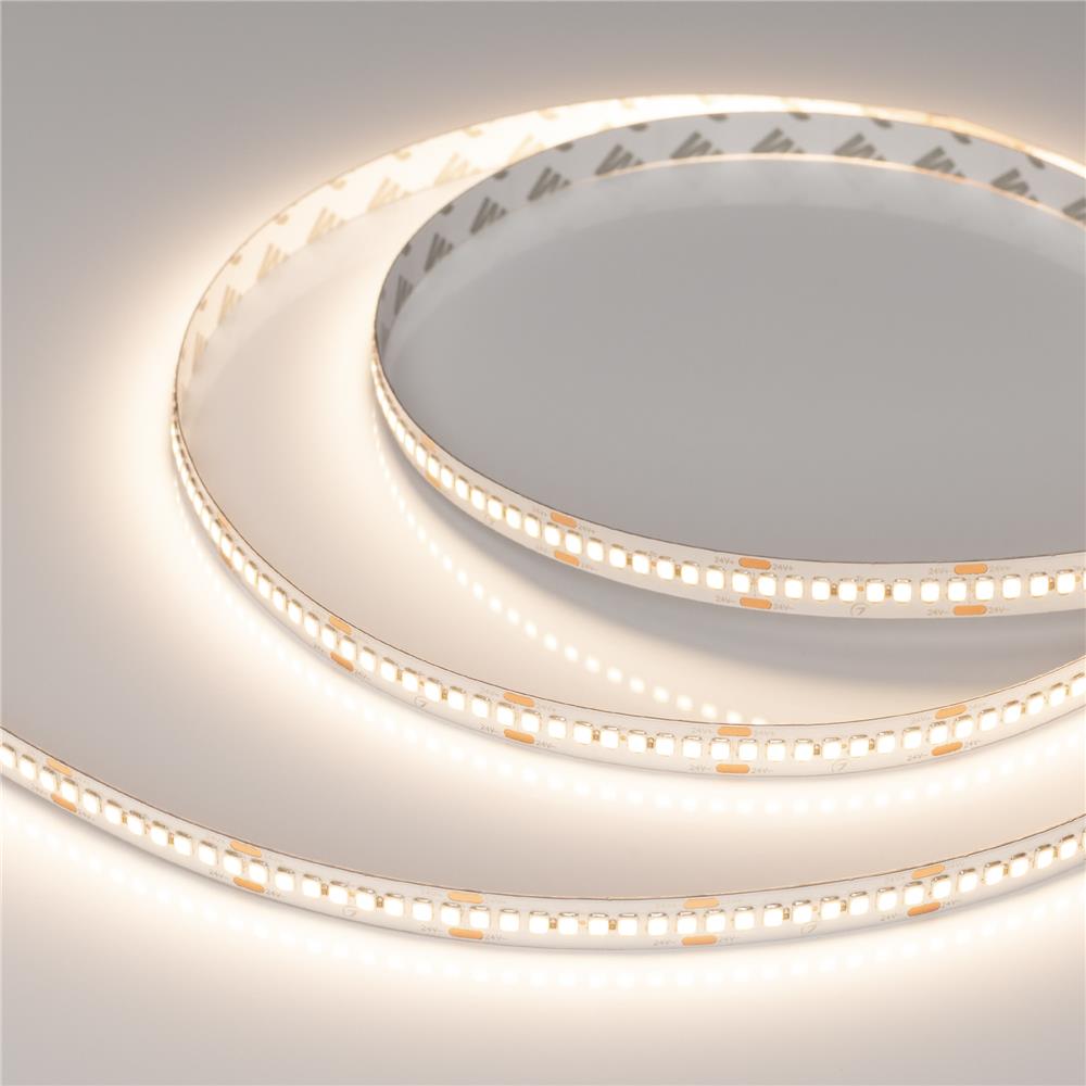 Светодиодная лента Arlight RT-A240-10mm 24V Warm3500 (22 W/m, IP20, 2835, 5m)