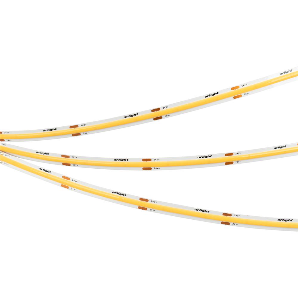 Светодиодная лента герметичная Arlight COB-SE-X480-8mm 24V Day4000 (10 W/m, IP65, 5m)