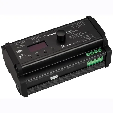 Диммер Arlight SMART-D17-DIM (230V, 6A, TRIAC, DIN, 2.4G)