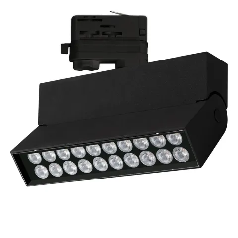 Светильник Arlight LGD-LOFT-TRACK-4TR-S170-10W Warm3000 (BK, 24 deg, DALI)