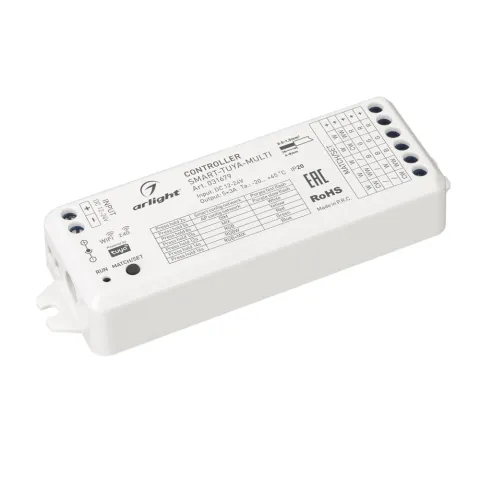 Контроллер Arlight SMART-TUYA-MULTI (12-24V, 5x3A, RGB-MIX, 2.4G)