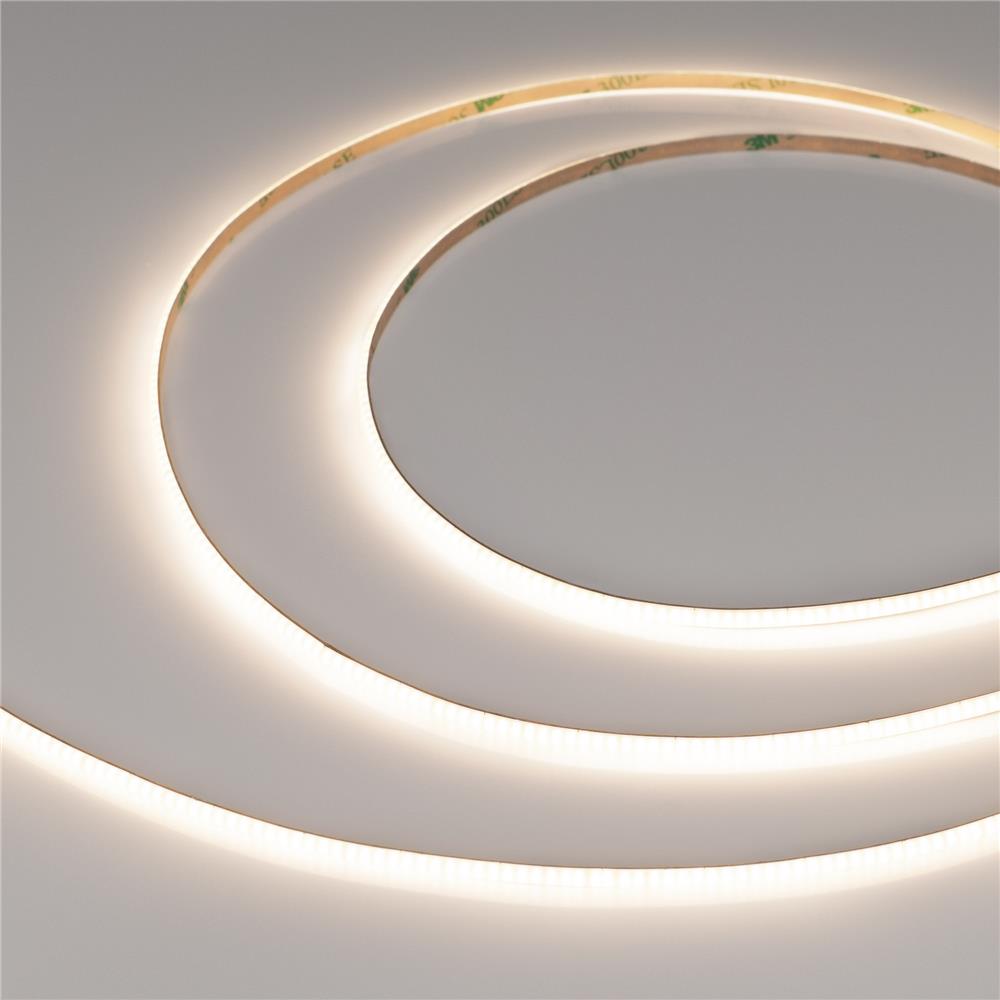 Светодиодная лента Arlight COB-X420-4mm 24V Warm2700 (10 W/m, IP20, CSP, 5m)