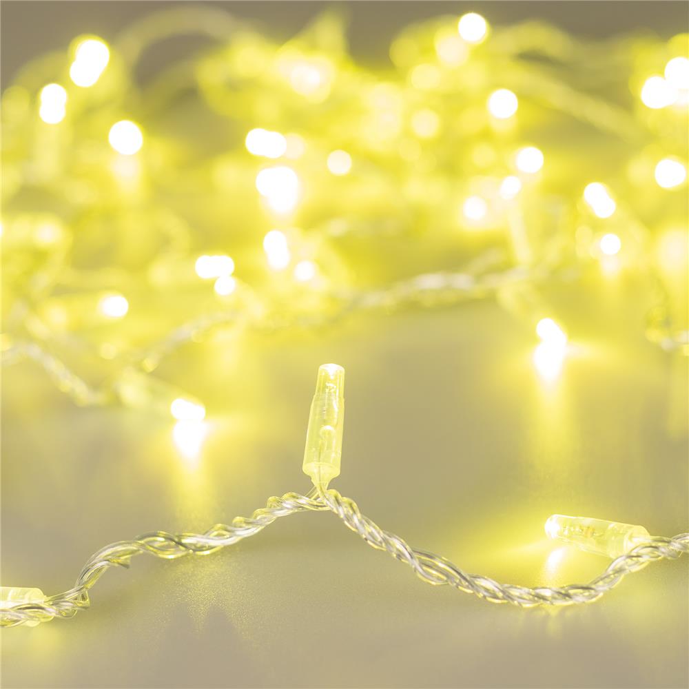 Светодиодная гирлянда Ardecoled ARD-STRING-CLASSIC-10000-CLEAR-100LED-STD Gold (230V, 7W)