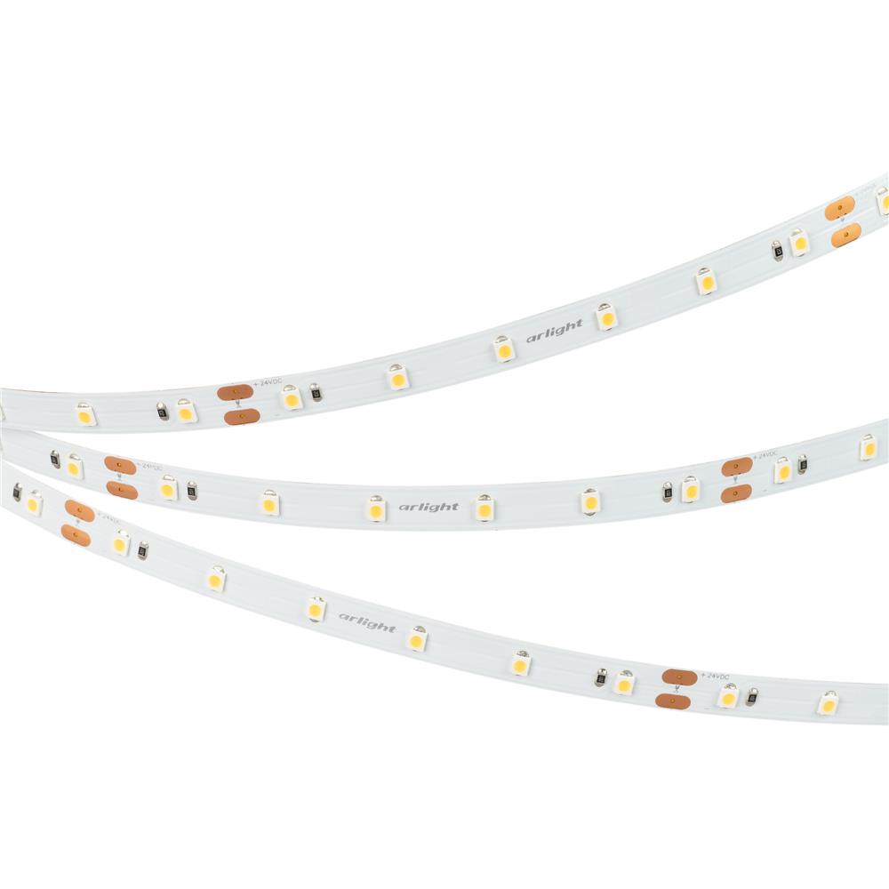 Светодиодная лента Arlight NT-A60-8mm 24V Warm3500 (4.8 W/m, IP20, 3528, 5m)