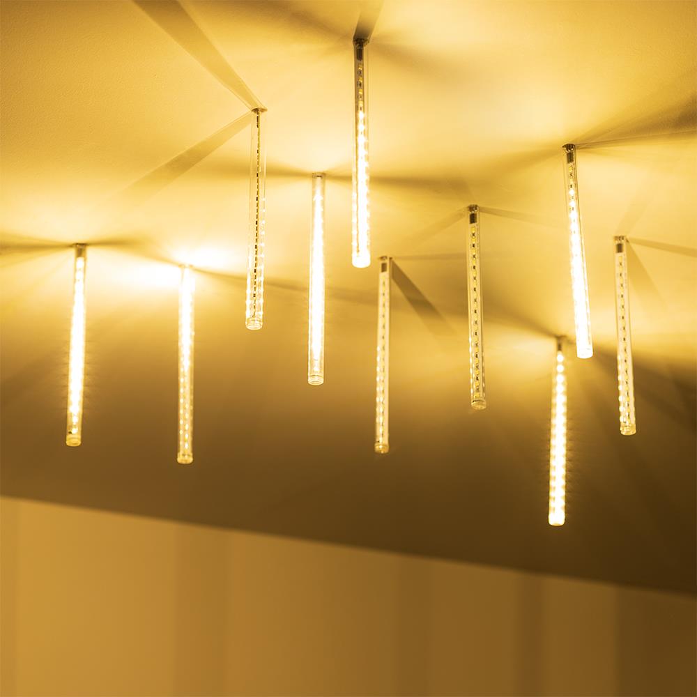 Светодиодная гирлянда Ardecoled ARD-ICEFALL-CLASSIC-D12-200-10PCS-CLEAR-32LED-LIVE WARM (230V, 10.5W)