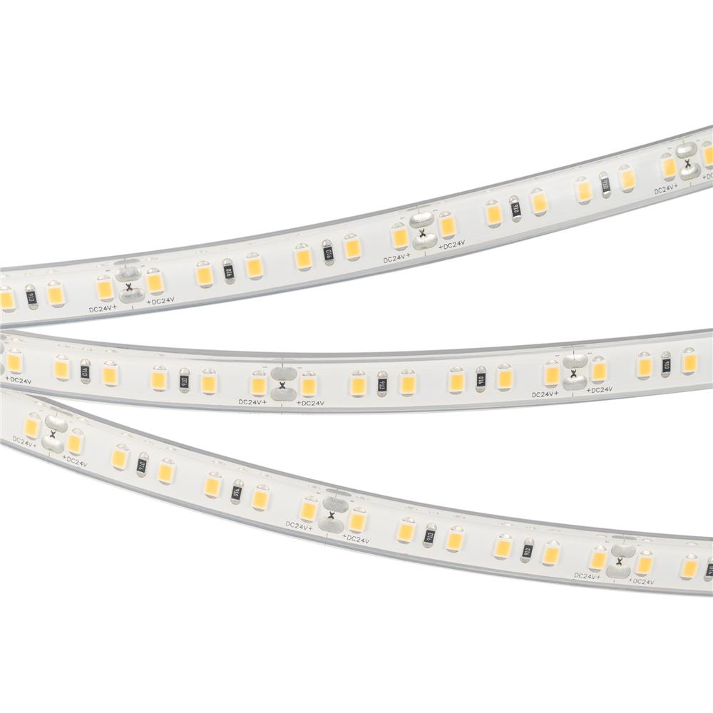 Светодиодная лента герметичная Arlight RTW-PU-A120-10.5mm 24V Warm3000 (16.8 W/m, IP68, 2835, 5m)