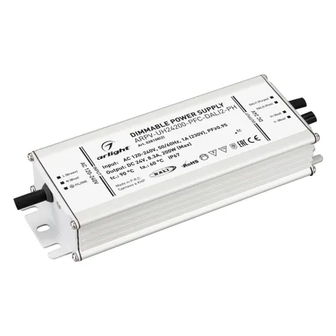 Блок питания Arlight ARPV-UH24200-PFC-DALI2-PH (24V, 8.3A, 200W)
