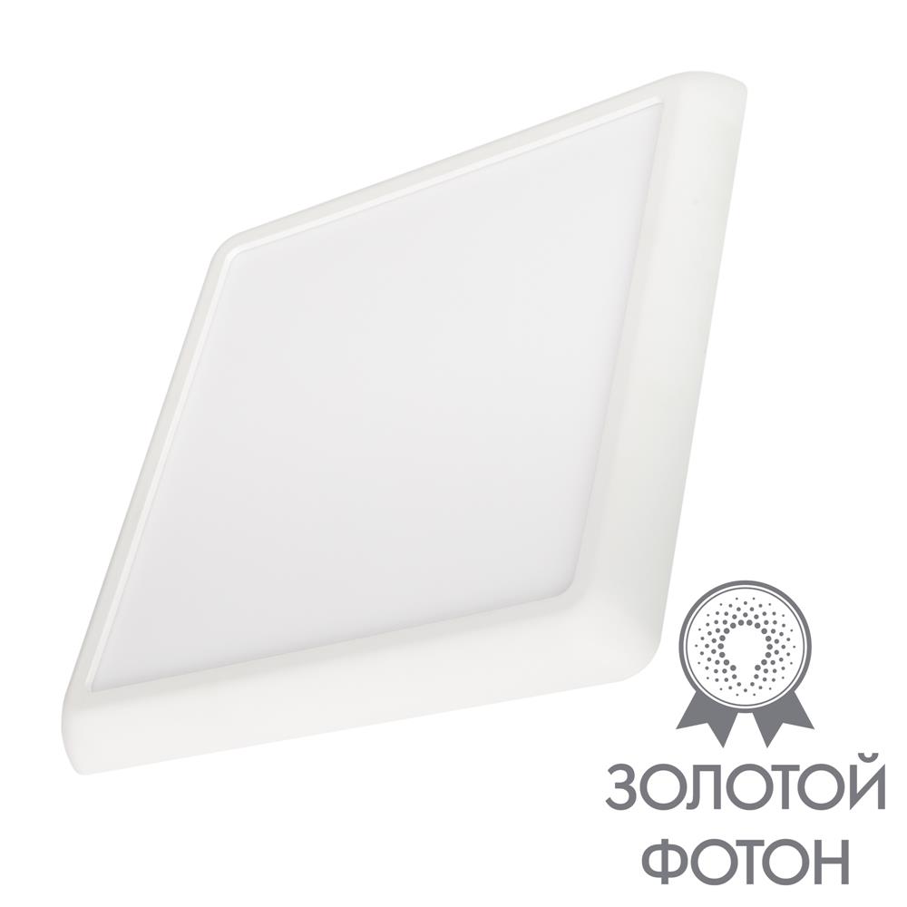 Светильник Arlight CL-FIOKK-S220x220-18W Day4000-MIX (WH, 120 deg, 230V)