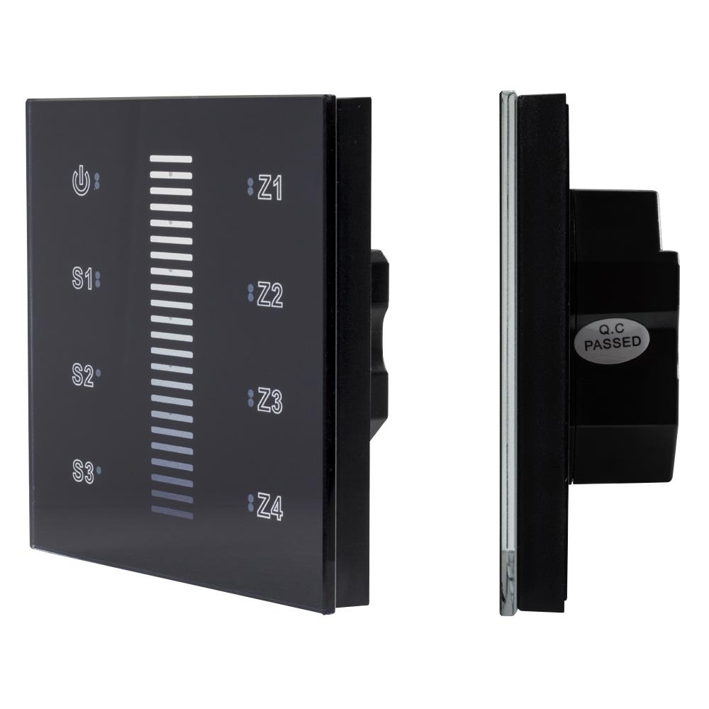 Сенсорная панель Arlight DALI-901-11-ADDR-3SC-DIM-DT6-IN Black (BUS)