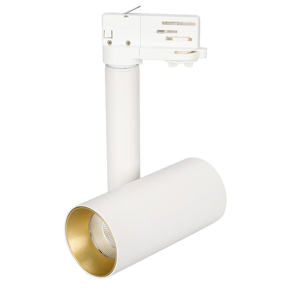 Светильник Arlight SP-POLO-TRACK-PIPE-R65-8W Day4000 (WH-GD, 40 deg)